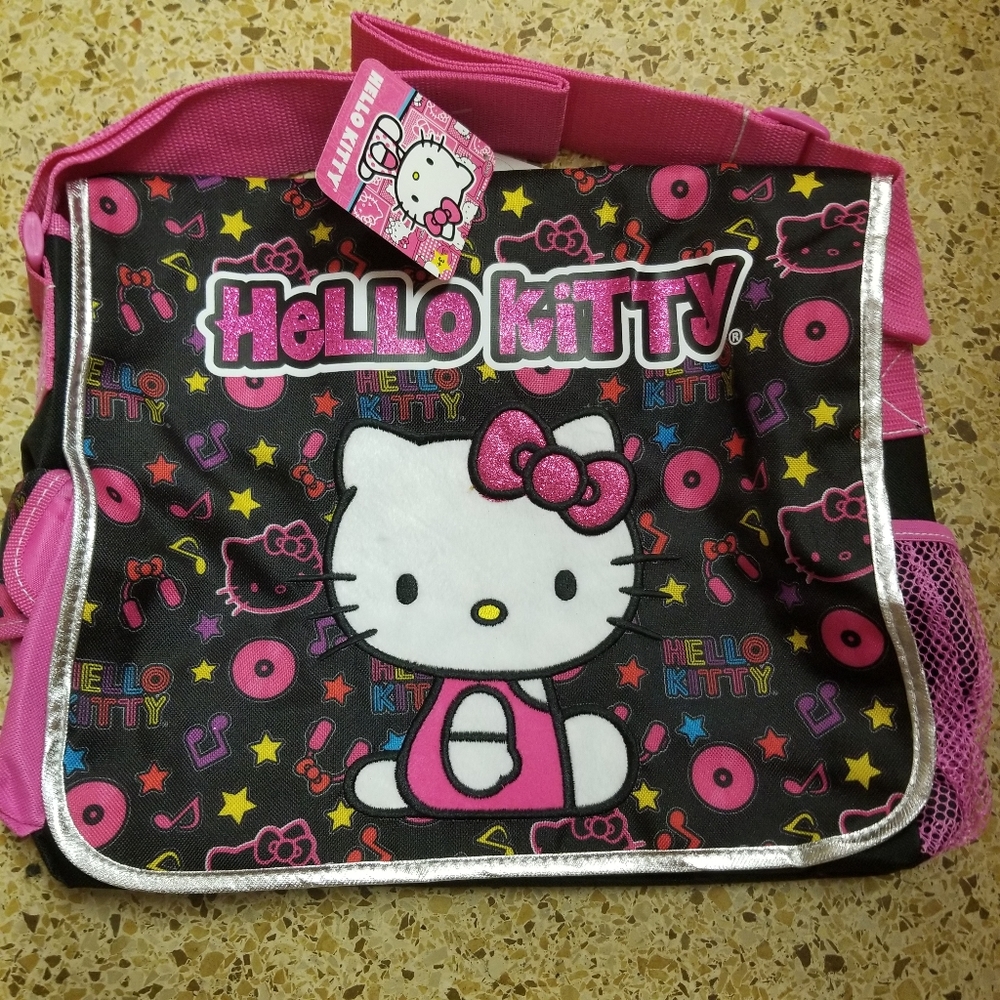 Hello Kitty Messenger Bag New